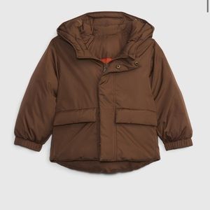 Baby Gap Brown Reversible Puffer Boy